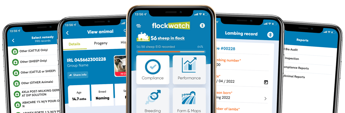 Flockwatch App Screens